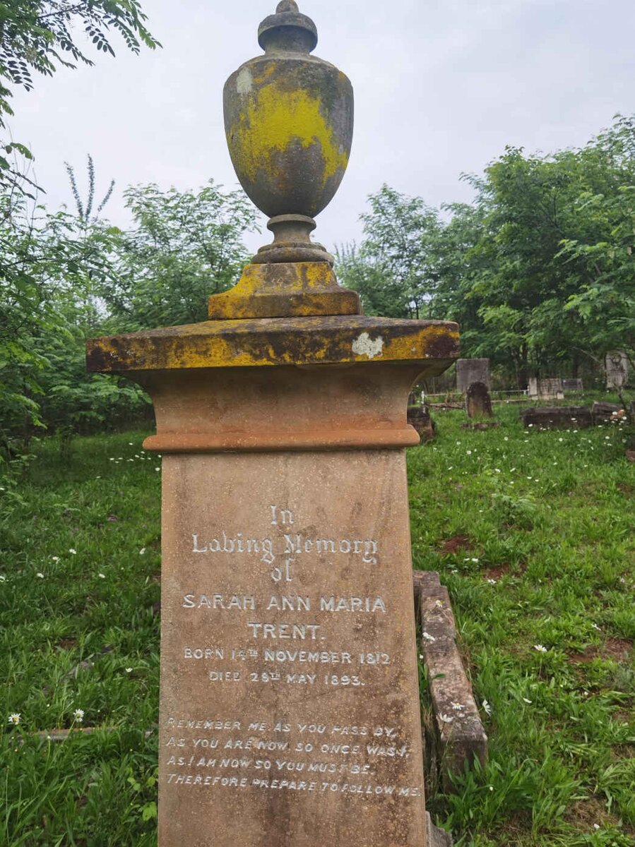 TRENT Sarah Ann Maria 18?2-1893