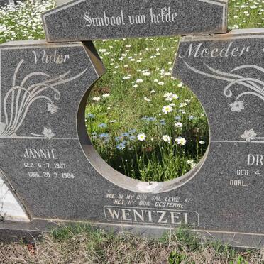 WENTZEL Jannie 1907-1984 &amp; Drika 1910-