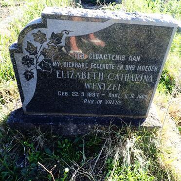 WENTZEL Elizabeth Catharina 1897-1968