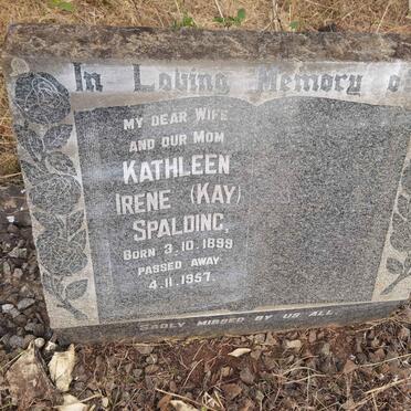 SPALDING Kathleen Irene 1899-1957