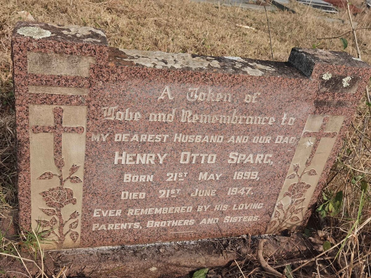 SPARG Henry Otto 1899-1947