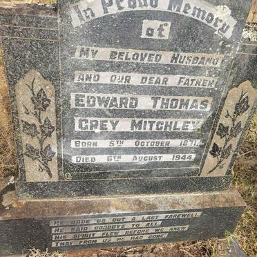 MITCHLEY Edward Thomas Grey 1871-1944