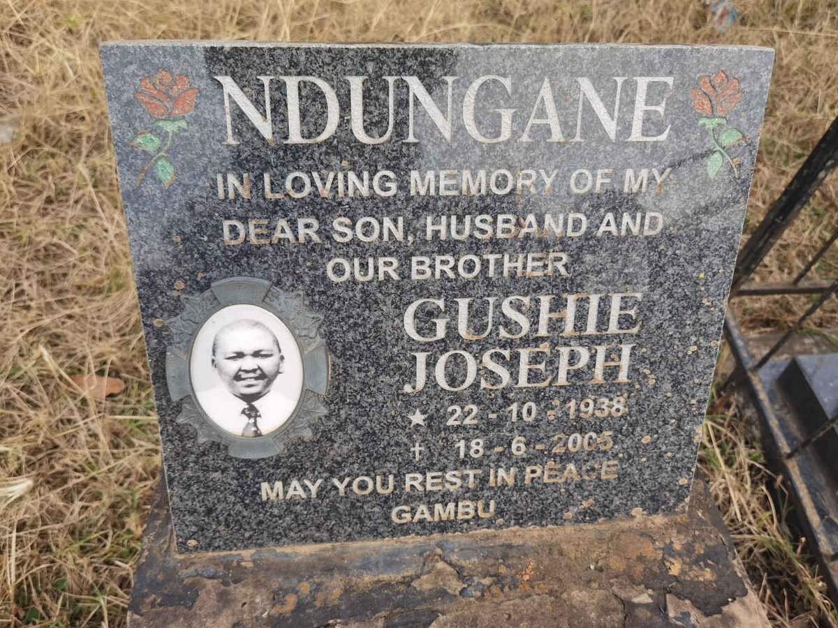 NDUNGANE Gushie Joseph 1938-2005