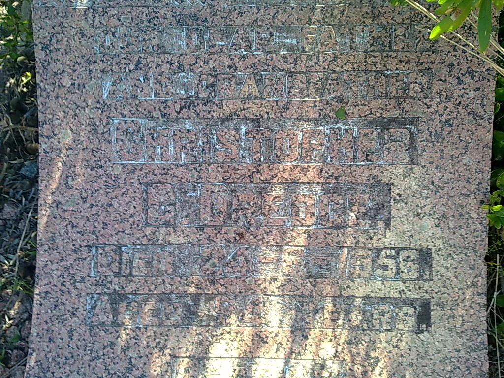 DREDGE Christopher G. -1956