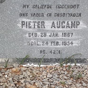 AUCAMP Pieter 1887-1954