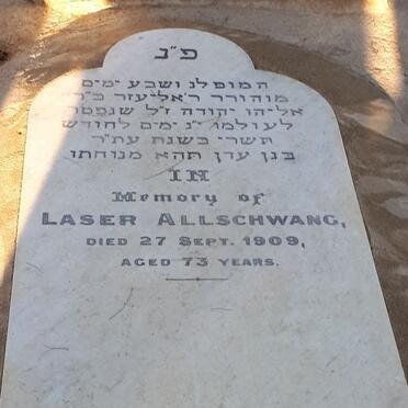 ALLSCHWANG Laser -1909