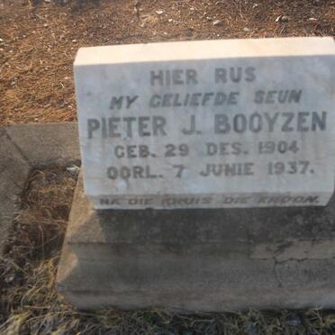 BOOYZEN Pieter J. 1904-1937