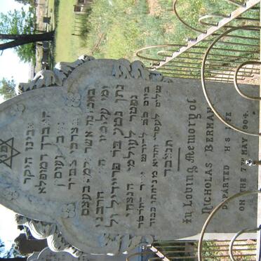 BERMAN Nicholas -1904