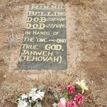 BELLING Minnie 1946-2015