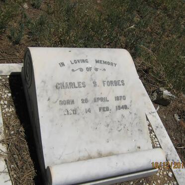 FORBES Charles S. 1870-1948