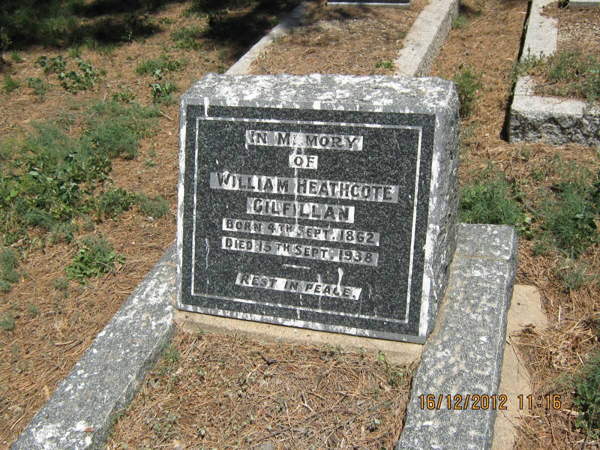 GILFILLAN William Heathcote 1862-1938