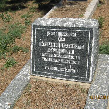 GILFILLAN William Heathcote 1862-1938