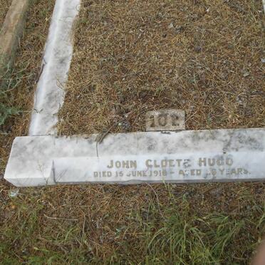 HUGO John Cloete -1919