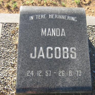 JACOBS Manda 1957-1973
