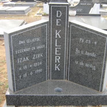 KLERK Izak Zirk, de 1934-1990