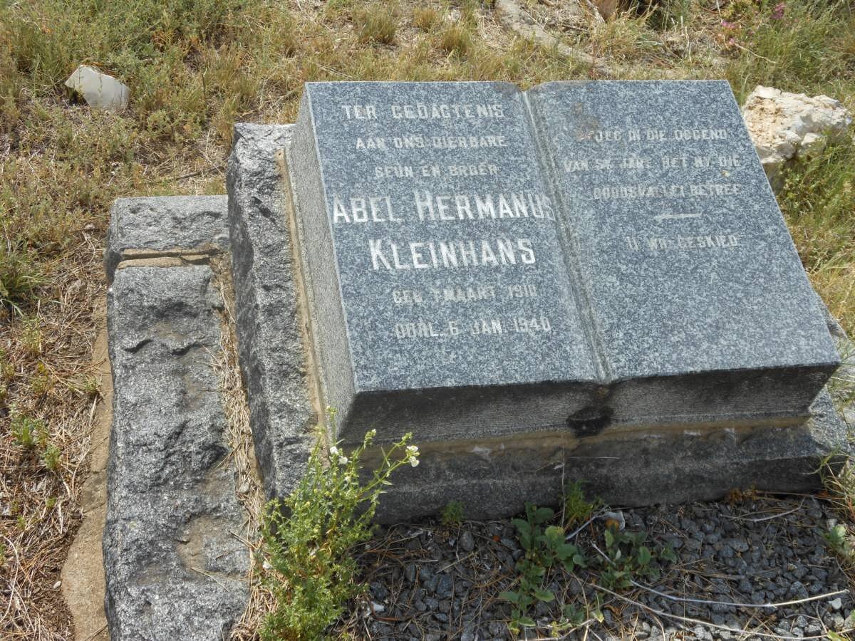 KLEINHANS Abel Hermanus 1910-1940