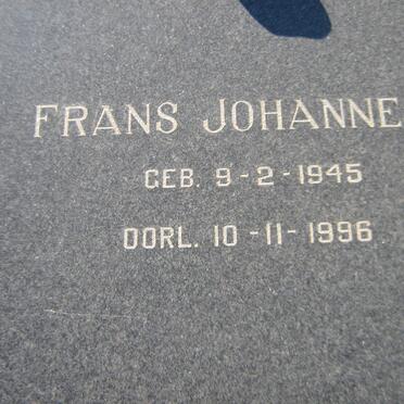 KLUYTS Frans Johannes 1945-1996 &amp; Magdalena Levina JENNER 1945-