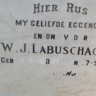 LABUSCHAGNE W.J. 1888-1947