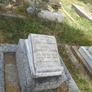 LEHMAN Daniel Johannes 1872-1938