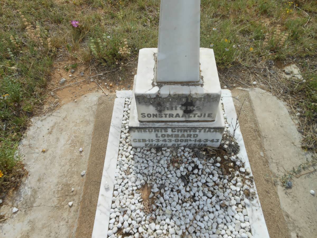 LOMBARD Theunis Christiaan 1943-1943