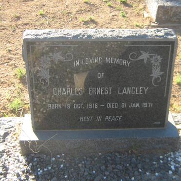 LANGLEY Charles Ernest 1916-1971