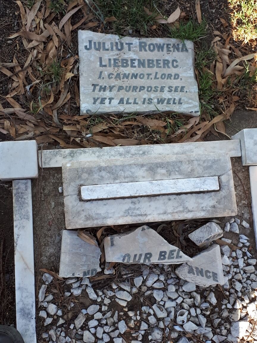 LIEBENBERG Juliut Rowena