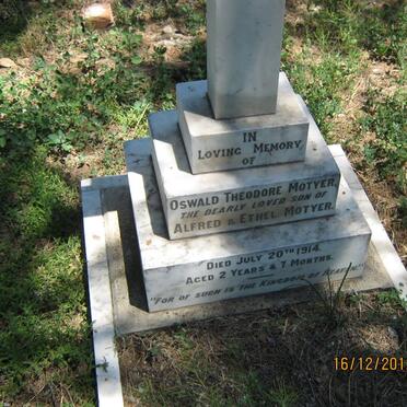 MOTYER Oswald Theodore -1914