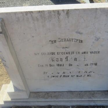 MARAIS Willem A. 1883-1946