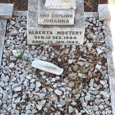 MOSTERT Johanna Alberta 1944-1945