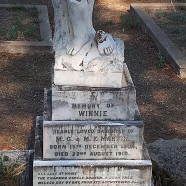 MARTIN Winnie 1904-1910