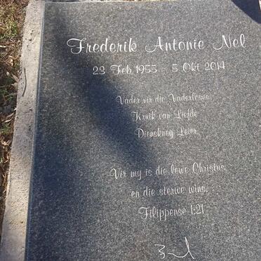 NEL Frederik Antonie 1955-2014 &amp; Maria Magdalena LOUW