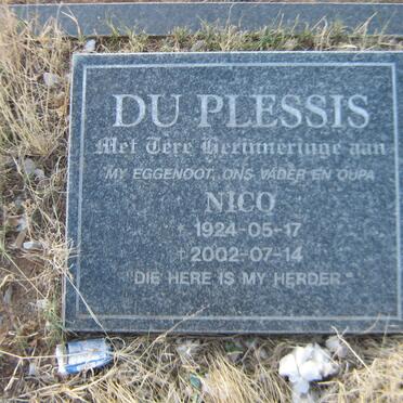 PLESSIS Nico, du 1924-2002
