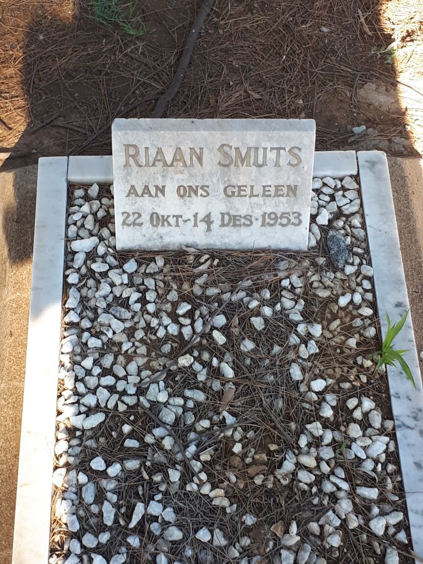 SMUTS Riaan 1953-1953