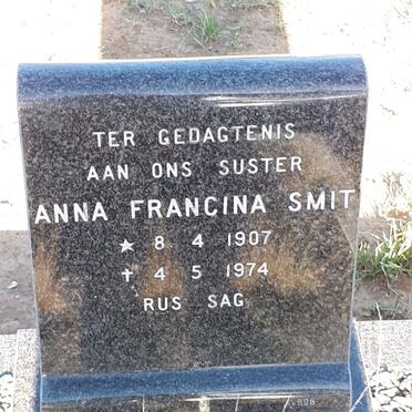 SMIT Anna Francina 1907-1974