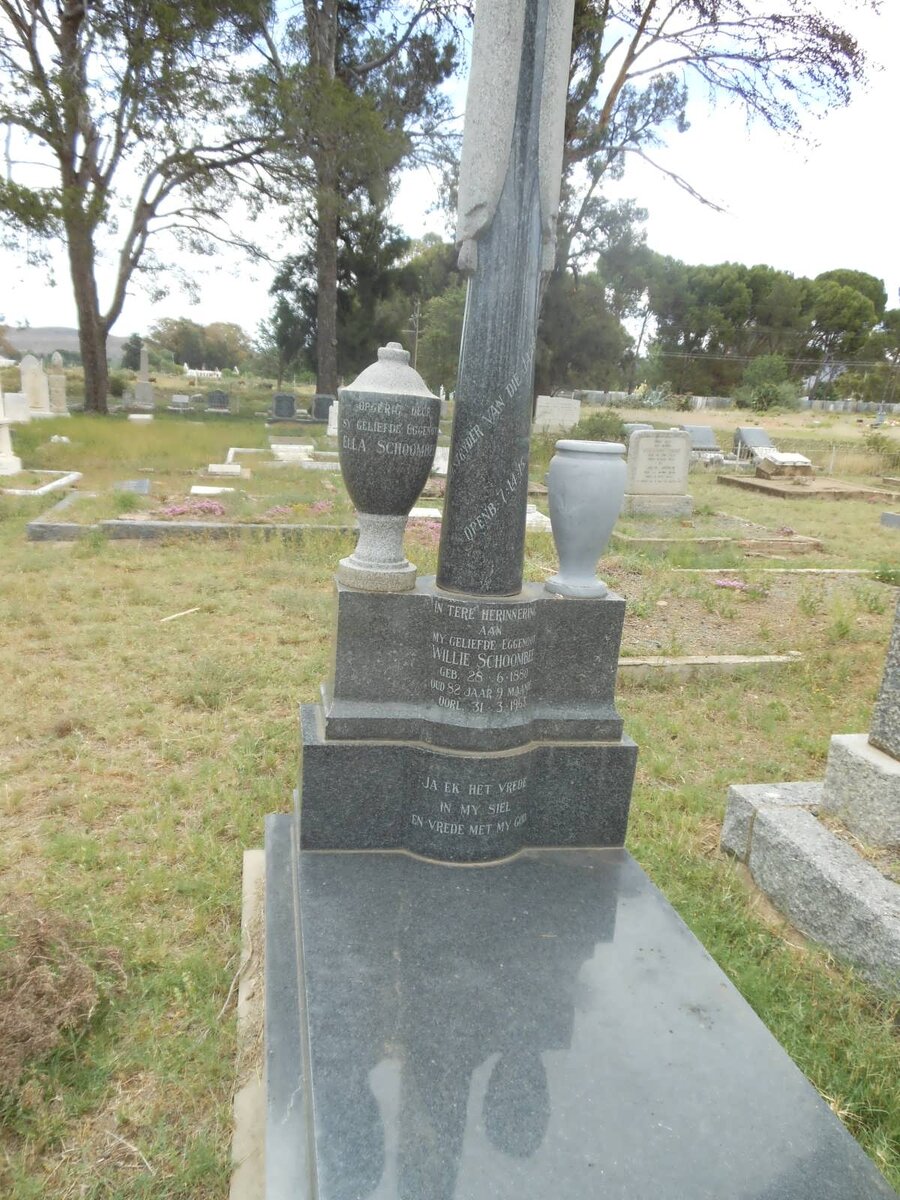 SCHOOMBEE Willie 1880-1963