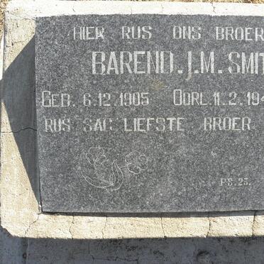 SMIT Barend J.M. 1905-1949
