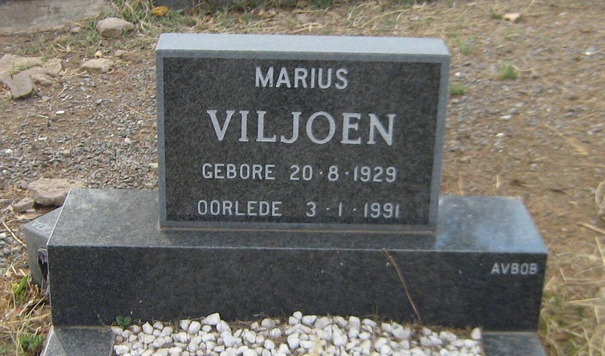 VILJOEN Marius 1929-1991
