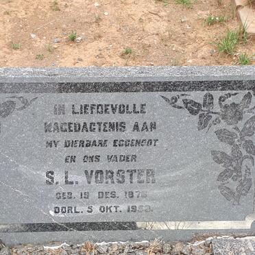 VORSTER S.L. 1876-1953