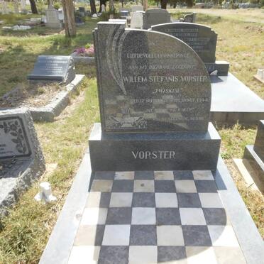 VORSTER Willem Stefanis 1865-1944