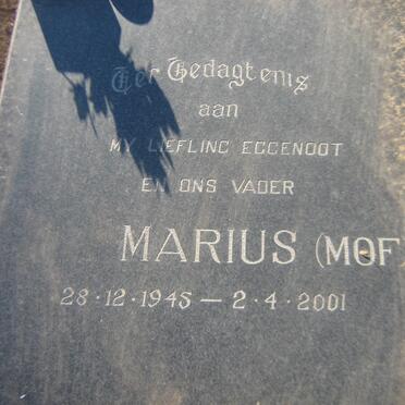 VORSTER Marius 1945-2001 &amp; Esse 1949-