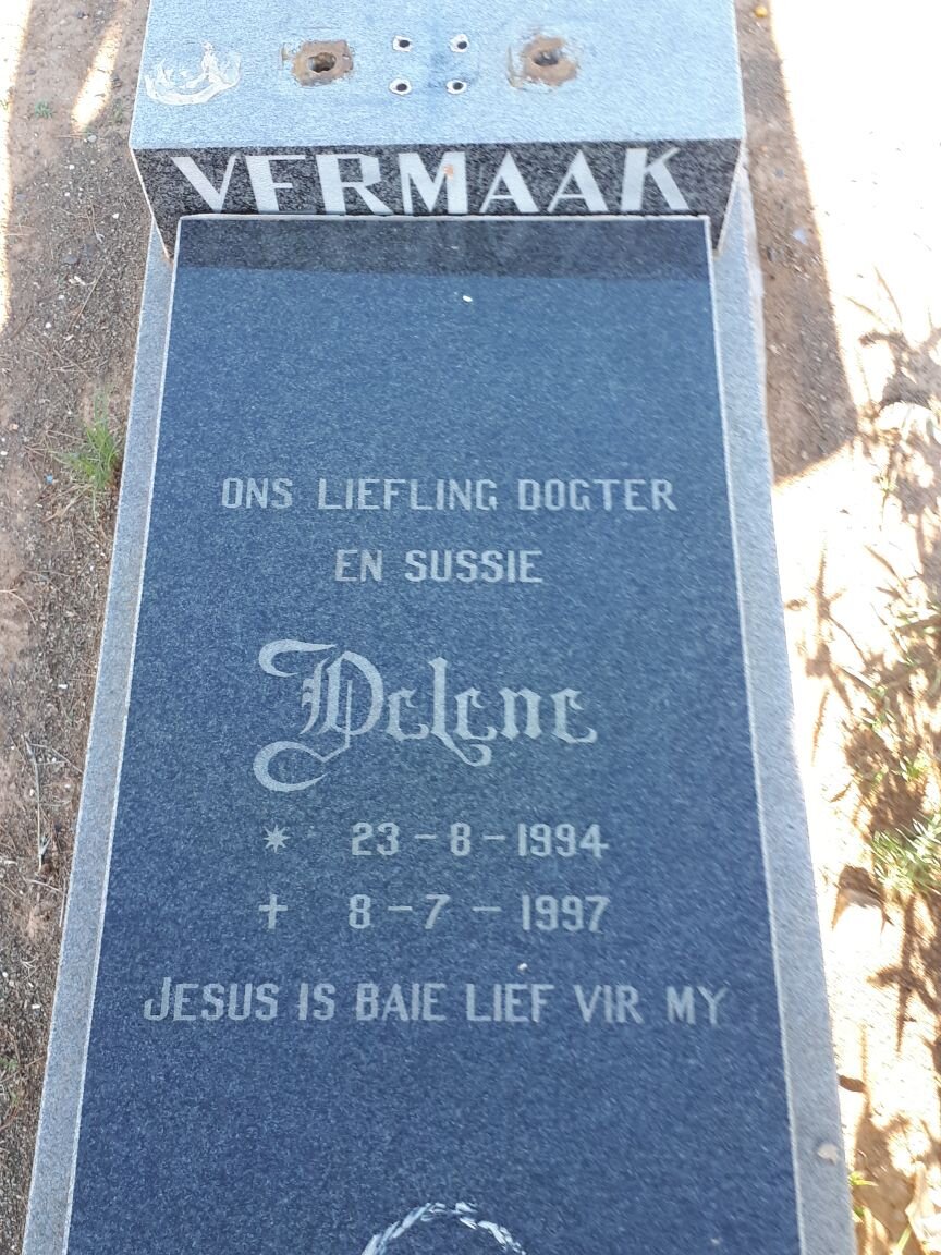 VERMAAK Delene 1994-1997