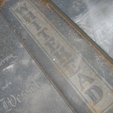 WHITEHEAD Golden Wessel 1906-2001 &amp; Josina Elizabeth 1912-1988