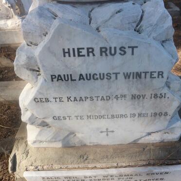 WINTER Paul August 1851-1908 &amp; Anna Sophia Wilhelmina KRAUSE 1859-1936