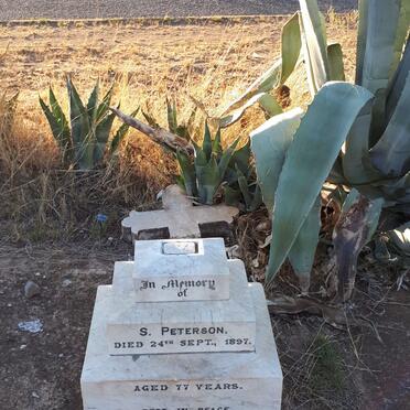 PETERSON S. -1897