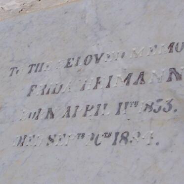 HEIMANN Frida 1853-1884
