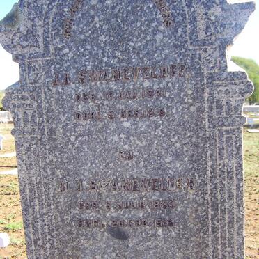 SWANEVELDER J.J. 1841-1916 :: SWANEVELDER M.J.S. 1852-1919