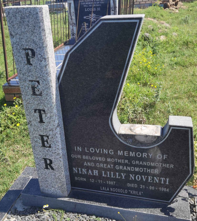 PETER Ninah Lilly Noventi 1907-1984