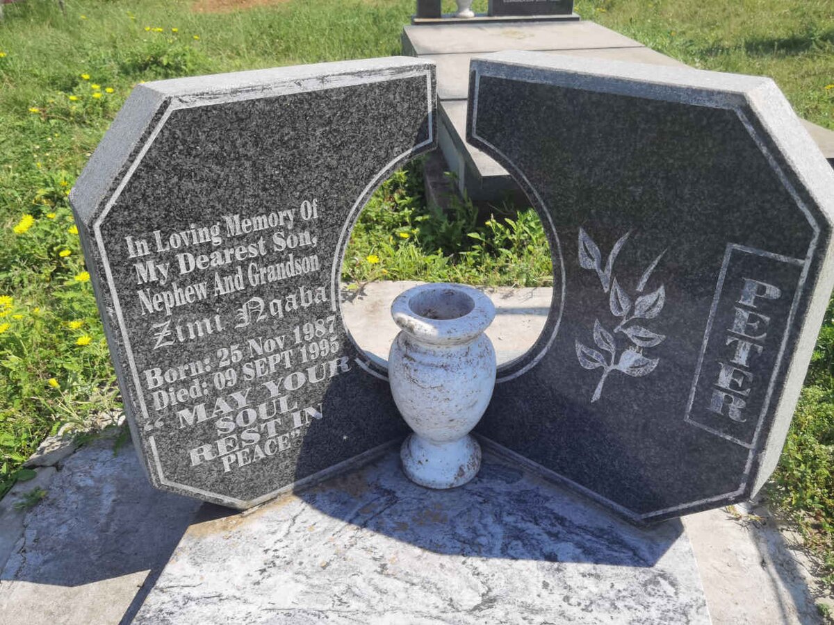 PETER Zimi Nqaba 1987-1995