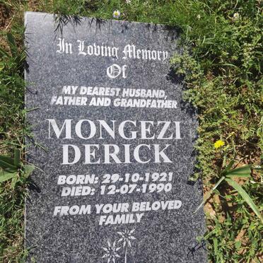 MONGEZI Derick 1921-1990