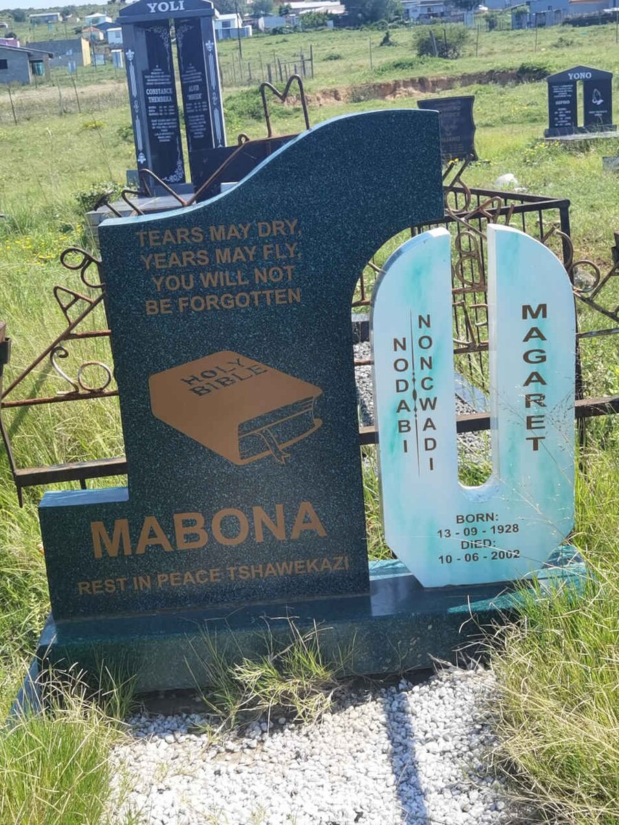 MABONA Nodabi Noncwadi Magaret 1928-2002
